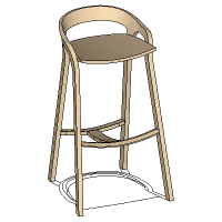 Herman Miller - She Said Chair (stool)