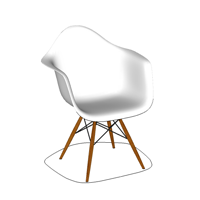 Herman Miller - Eames DAW Chair