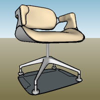 Bene - Silver Chair