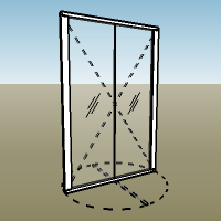 Framed - Pivot door